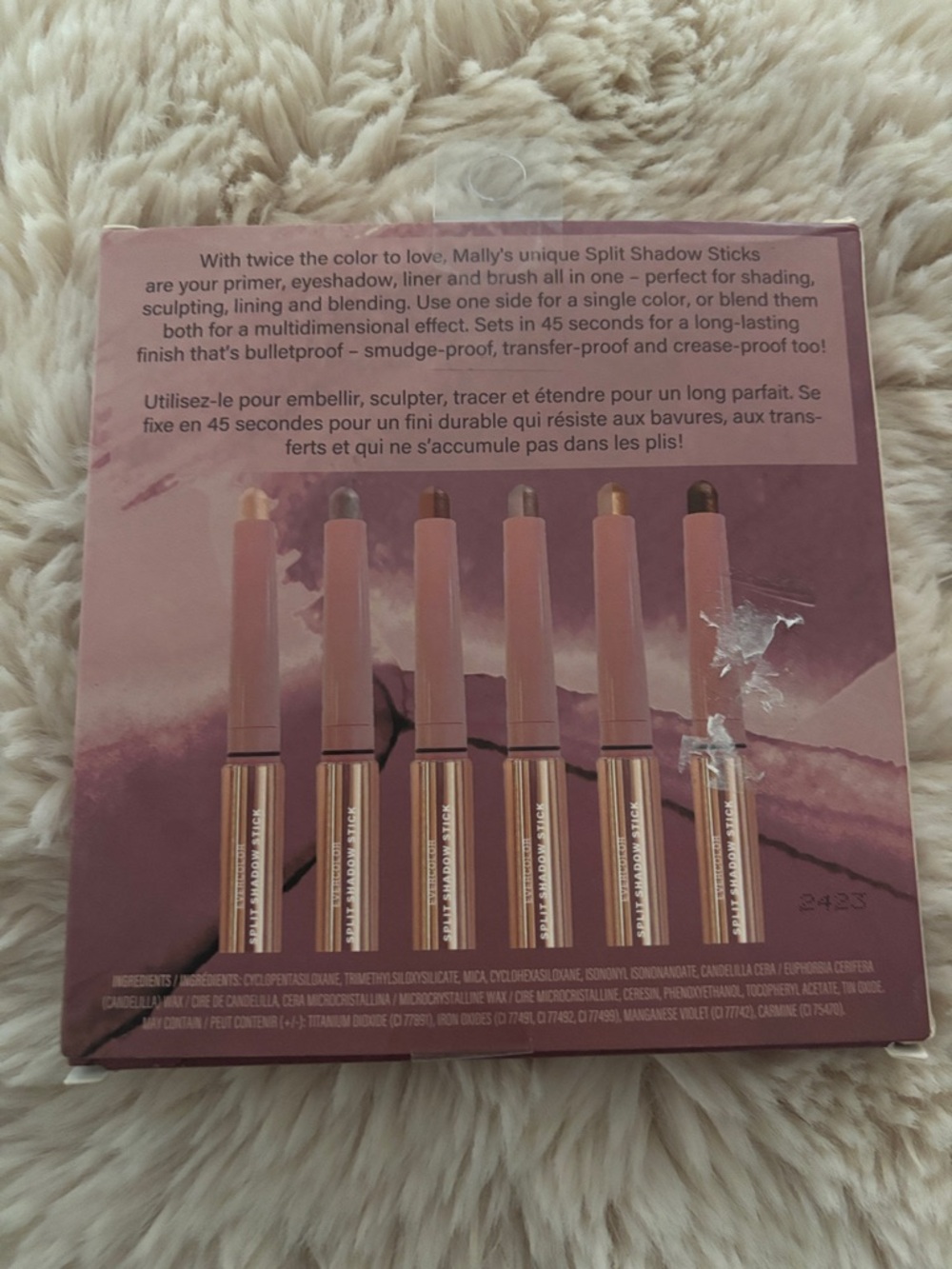 New in box Mally Evercolor Split Shadow Stick 6-Piece Collection - Picture 3 of 5
